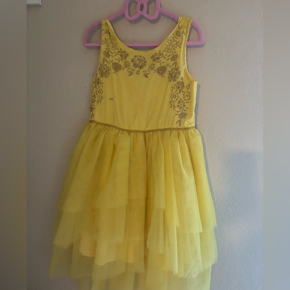 Disney Beauty and the Beast Yellow Dress